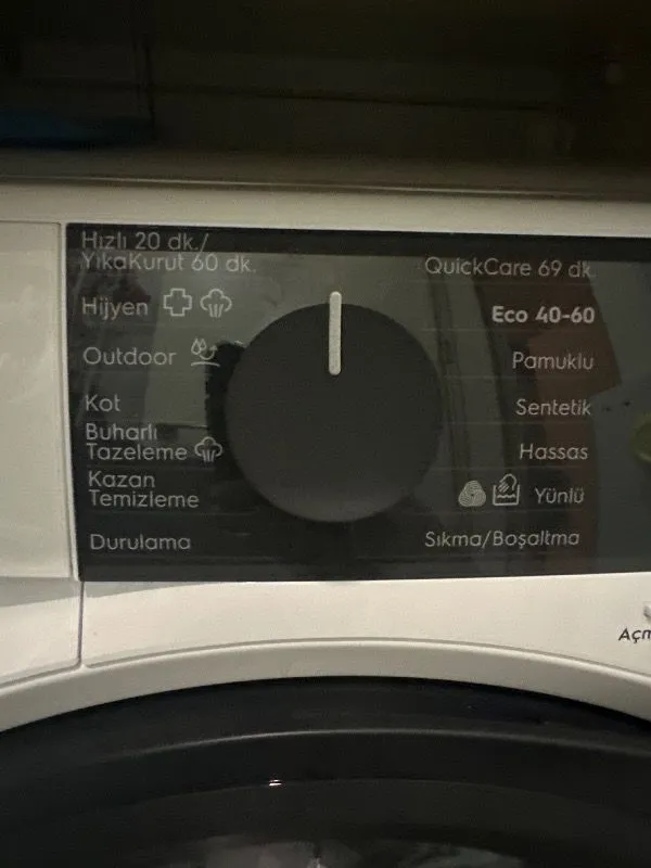 Electrolux EW7W4492T 700 Serisi Steamcare 9/5kg 1400 Devir Buharlı Kurutmalı Çamaşır Makinesi