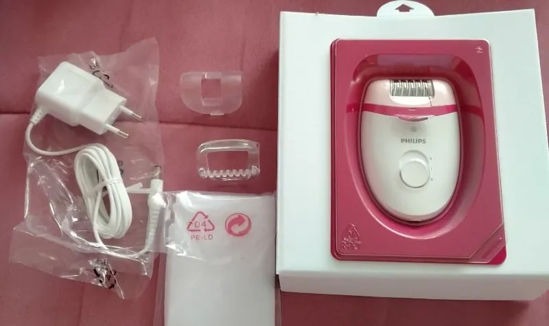 Philips BRE255/05 Satinelle Essential Kablolu Kompakt Epilatör Yıkanabilir Başlık ve 3 Hız Ayarıyla