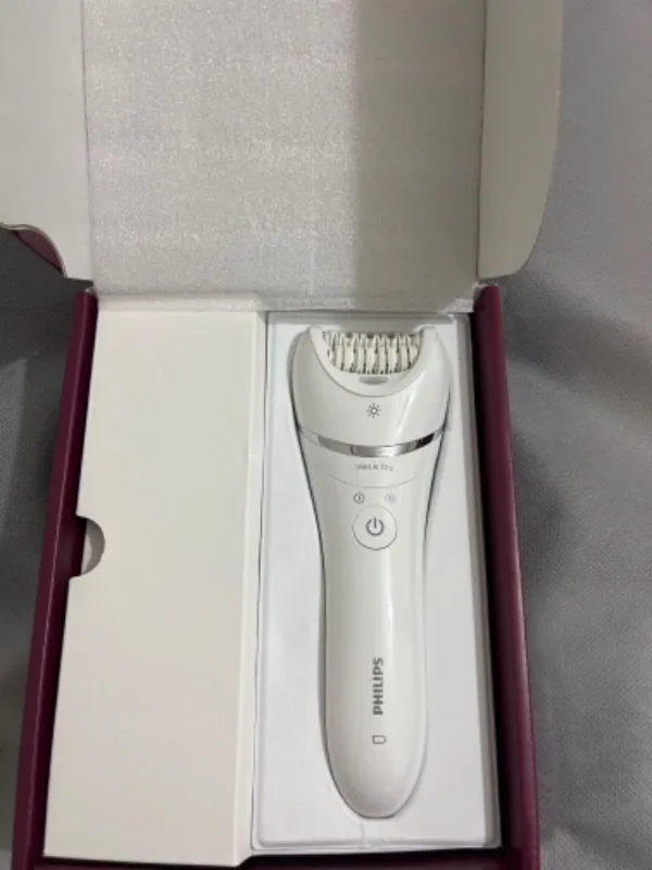 Philips BRE700/05 Kablosuz Epilatör Islak-Kuru Kullanım Özelliği ile Bacak Yüz Koltuk Altı Bikini Bölgesi İçin