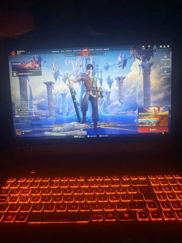 Acer Nitro V 16 ANV16-71-751Z Intel Core i7 14650HX 16GB 512GB SSD RTX4060 Windows 11 Home 16″ Taşınabilir Bilgisayar NH.QTMEY.001