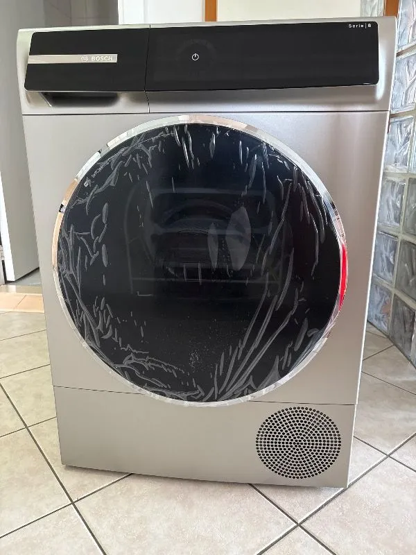 Bosch WQB245AXTR Serie 8 Isı Pompalı 9 kg Gümüş Kurutma Makinesi