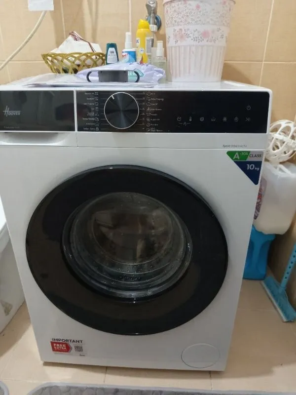 Hoover Hgd 410B9C-17 10 kg Yıkama Kapasitesi 1400 Devir Enerji Sınıfı A Çamaşır Makinesi