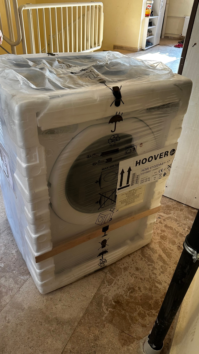 Hoover H3W 4102DA4/1-17 10 kg 1400 Devir NFC Bağlantılı Çamaşır Makinesi