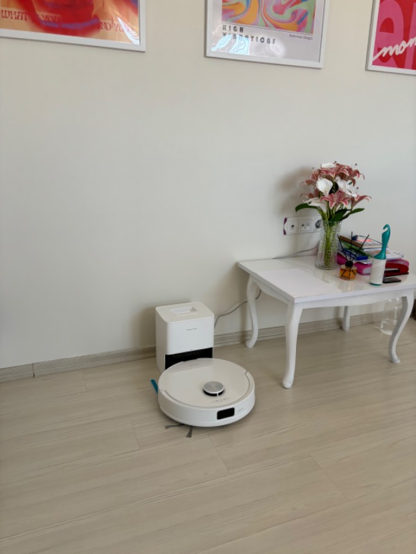 S8 Pro Plus Akıllı Robot Süpürge – Beyaz