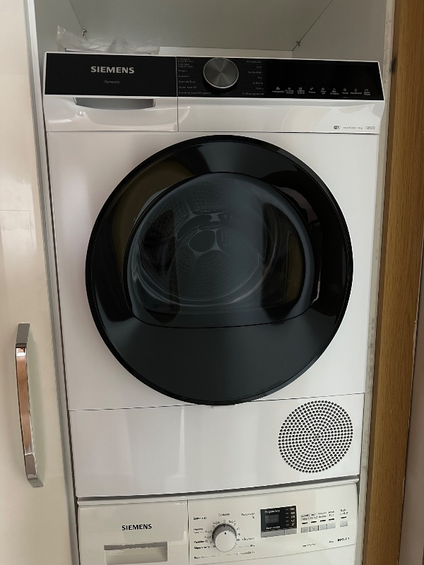 Siemens WQ43J2C0TR iQ500 Isı Pompalı Kurutma Makinesi 9 kg