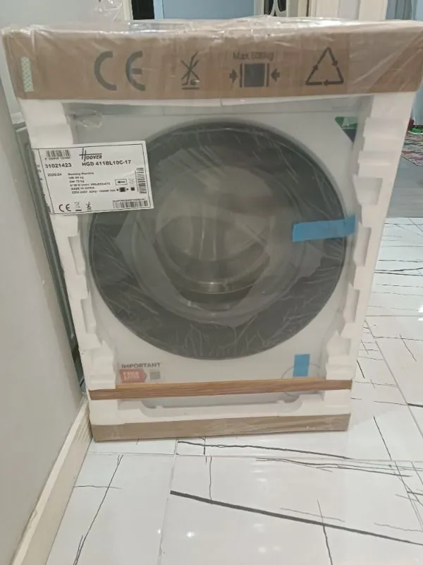 Hoover Hgd 411BL10C-17 11 kg 1400 Devir Çamaşır Makinesi