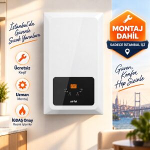 Airfel Maestro Optimum Premix 20/24 Kw Tam Yoğuşmalı Kombi (Istanbul Içi Montaj Dahil) HBCV0000LU1PAW