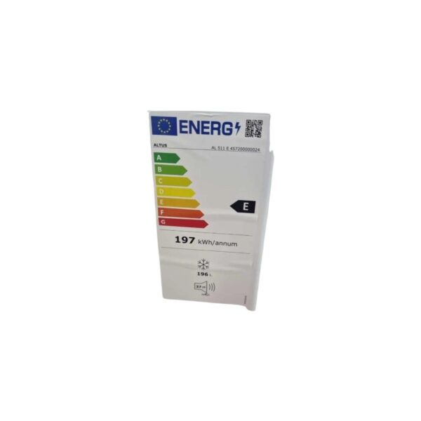 Altus Al 511 E – F Enerji Sınıfı 196 Lt 5 Çekmece Statik Derin Dondurucu Güçlü Dondurma Kapasitesi