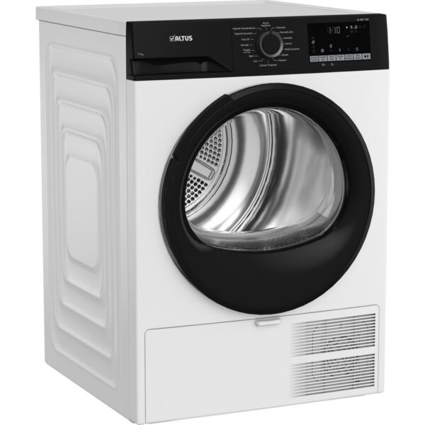 Altus Al Km 1160 11 Kg E Enerji Sınıfı Isı Pompalı Kurutma Makinesi Beyaz Renkli Nem Sensörlü