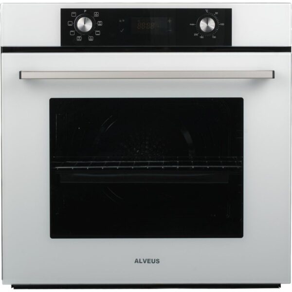 Alveus Elegance Beyaz Elektrikli 3’lü Cam Dijital Ankastre Set (AD30-VİTRO-MFA627)