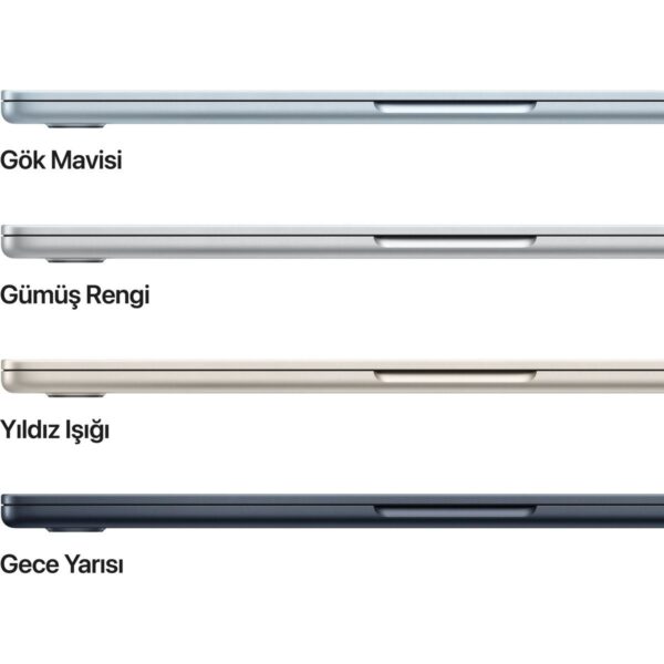 Apple MacBook Air M5 16GB 512GB SSD macOS 13″ Taşınabilir Bilgisayar Yıldız Işığı MDHA4TU/A