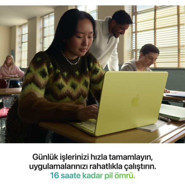 Apple MacBook Neo A18 Pro 8GB 512GB SSD macOS 13″ Taşınabilir Bilgisayar Indigo MHFG4TU/A