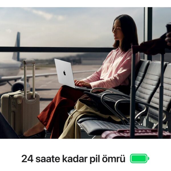 Apple MacBook Pro M5 16GB 1TB SSD macOS 14″ Taşınabilir Bilgisayar Uzay Siyahı MDE14TU/A