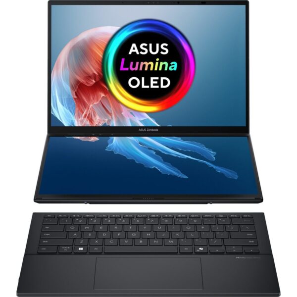 Asus Zenbook Duo UX8406CA-PZ208W Intel Core Ultra 9 285H 32GB 2TB SSD Windows 11 Home 14″ OLED Taşınabilir Bilgisayar