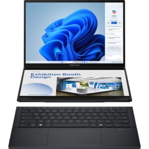 Asus Zenbook Duo UX8406CA-PZ208W Intel Core Ultra 9 285H 32GB 2TB SSD Windows 11 Home 14" OLED Taşınabilir Bilgisayar HBCV00007WBR3B