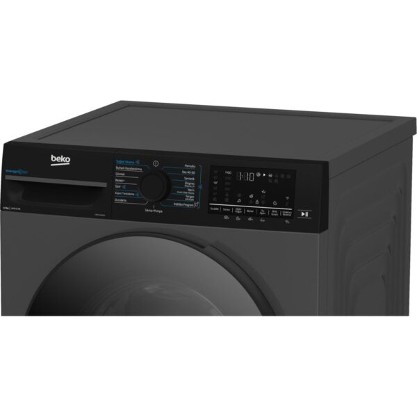 Beko CMX 12140 A 12 Kg Çamaşır Makinesi Antrasit Renk A Enerji Sınıfı 1400 Devir Hızı