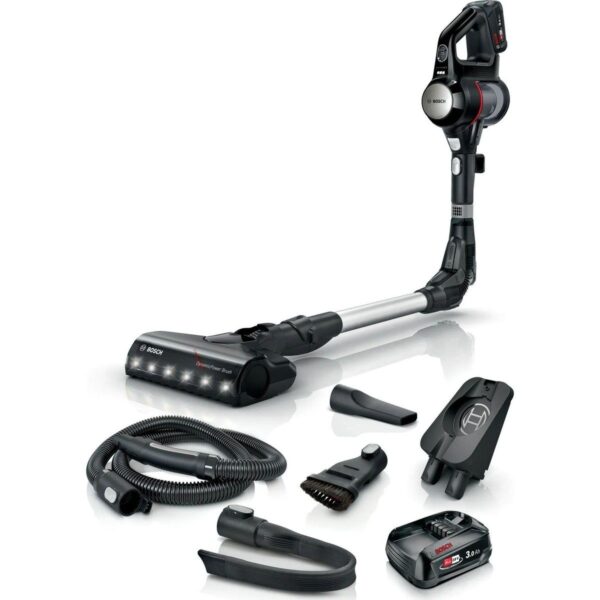 Bosch BBS712XTR Şarjlı Süpürge Unlimited 7, Siyah Toz Haznesi Var ve Güçlü Emiş Teknolojisi