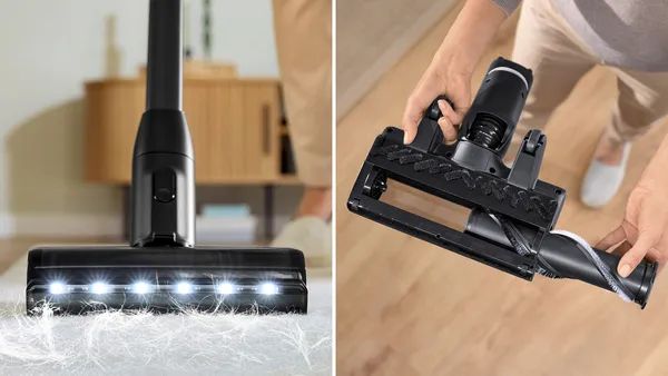 Bosch BCS1041WAC 18,5 W Güçlü Dikey Şarjlı Elektrik Süpürgesi HEPA Filtre Özelliği ile
