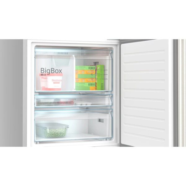 Bosch KGN56VPD0N Serie 4 186.2 x 69.5 cm Kolay Temizlenebilir Inox Alttan Donduruculu Buzdolabı
