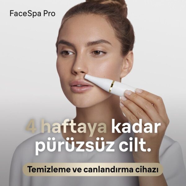 Braun Facespa Pro Yüz Epilatörü, + 3 Ekstra, 911