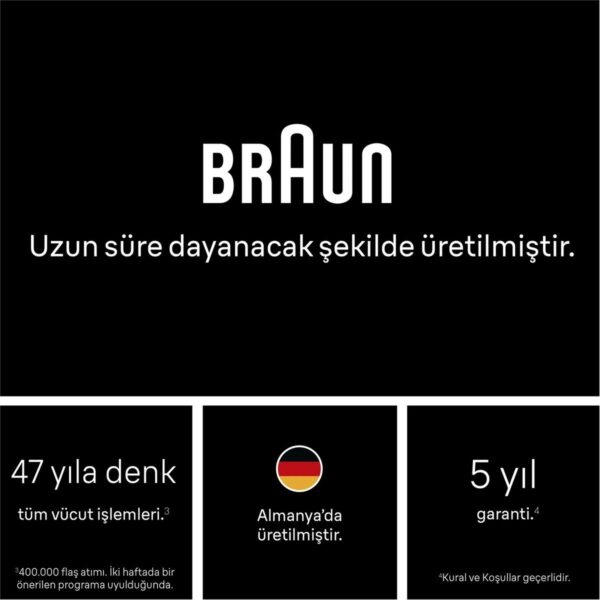 Braun IPL Silk·expert Pro 5, Evde Lazerle Tüy Alma, Çanta, Gillette Venus, 3 Başlık, PL5351