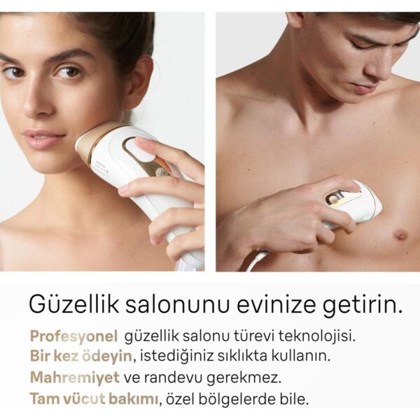 Braun Ipl Silk·expert Pro 5, Evde Tüy Alma, Çanta, Venus Tıraş Makinesi, 2 Başlık Ile, PL5146
