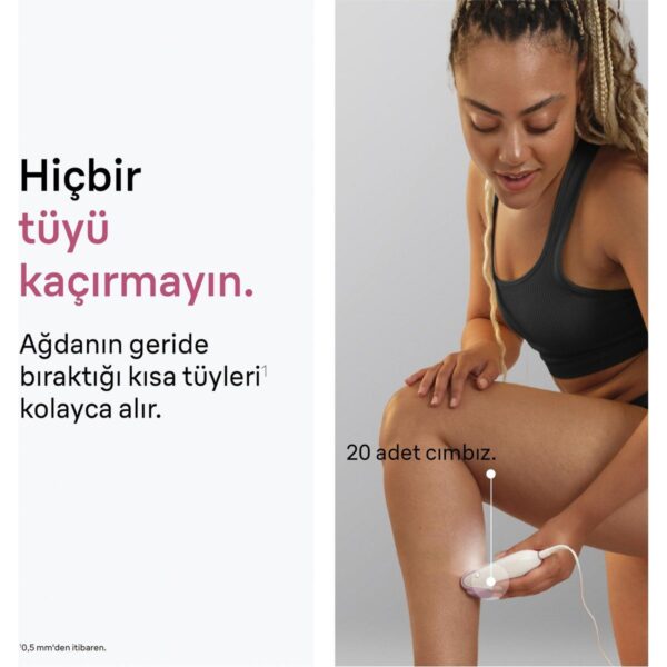 Braun Silk·épil 3 Kablolu Epilatör, Kalıcı Pürüzsüz Cilt, 3-031