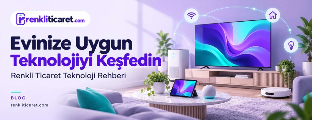 Renkli Ticaret ile Evinize Uygun Teknolojiyi Keşfedin