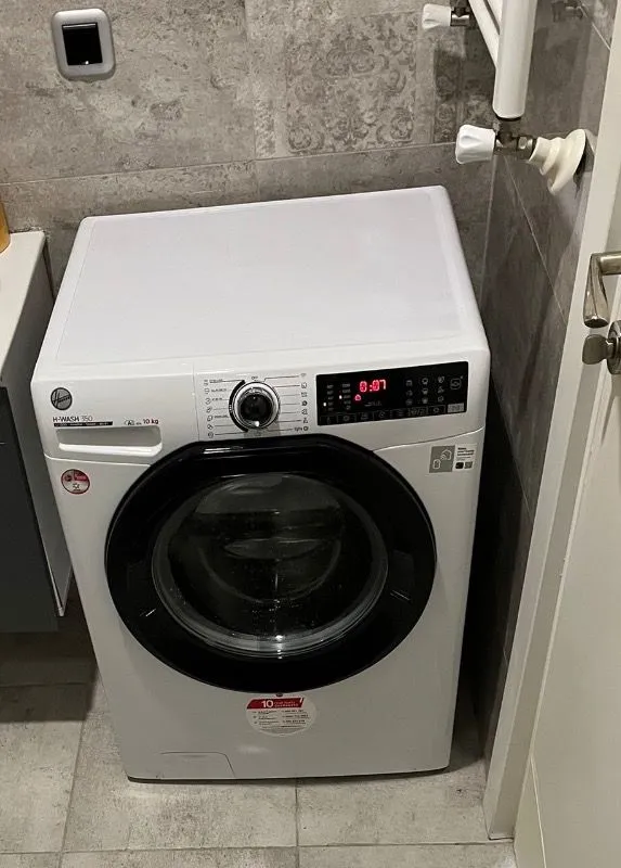 Hoover H3WPS2106TAB6-17 10 kg Wi-Fi Bağlantılı 1200 Devir Çamaşır Makinesi