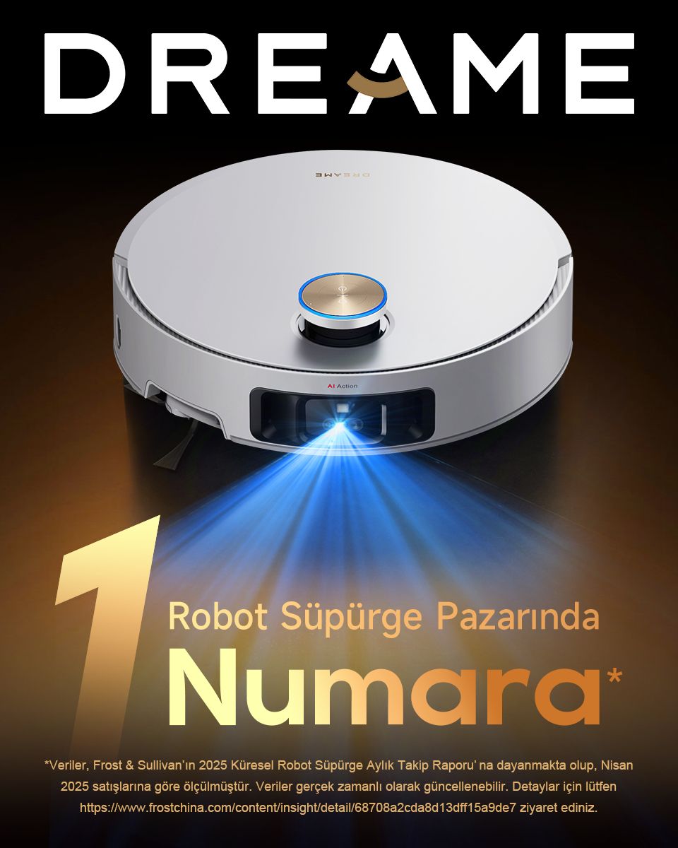 Dreame L40 Ultra Robot Süpürge, 11.000 Pa Emiş Gücü
