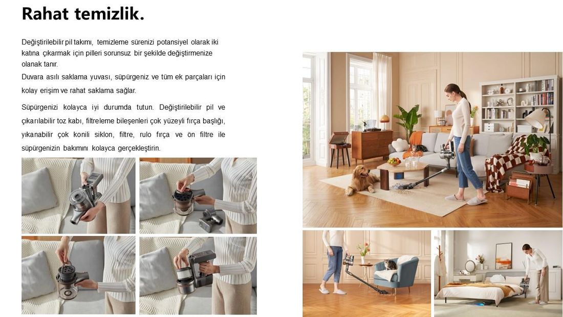 Dreame R20 Dikey Süpürge