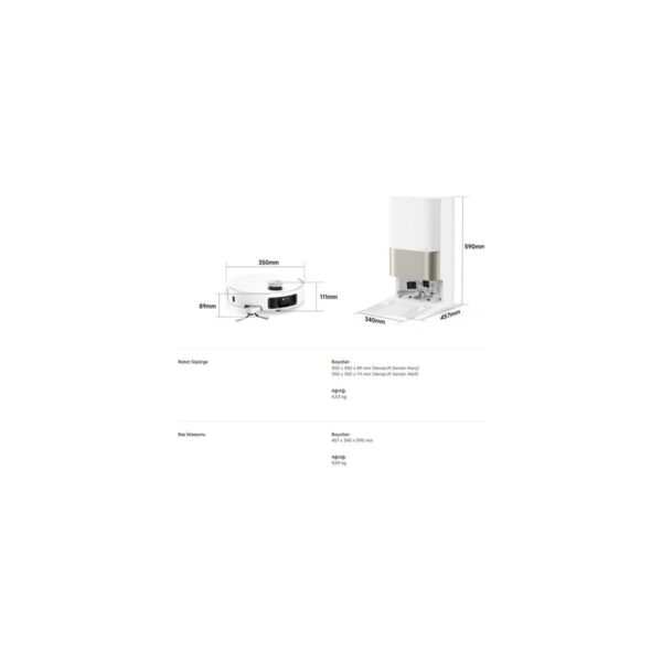 Dreame X50 Ultra Complete Robot Süpürge