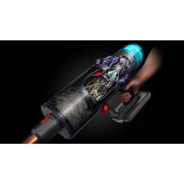 Dyson V15 Detect™ Absolute Prusya Mavisi 29.6 V Güç Değeri ile Dikey Kullanım İçin HEPA Filtreli Süpürge