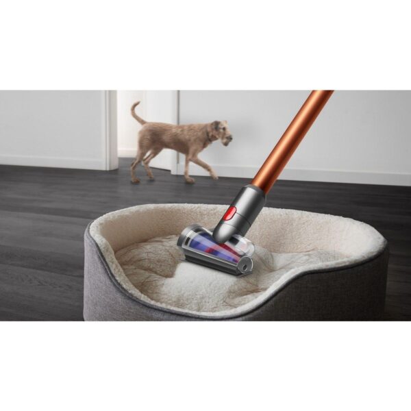 Dyson V15 Detect™ Absolute Prusya Mavisi 29.6 V Güç Değeri ile Dikey Kullanım İçin HEPA Filtreli Süpürge