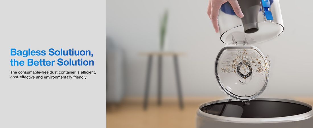 ECOVACS Akıllı Robot Süpürge, 8000Pa Emiş Gücü, 2'si 1 Arada Süpürme ve Paspaslama, TrueMapping Lazer Navigasyon, 300 Dakika Çalışma Süresi