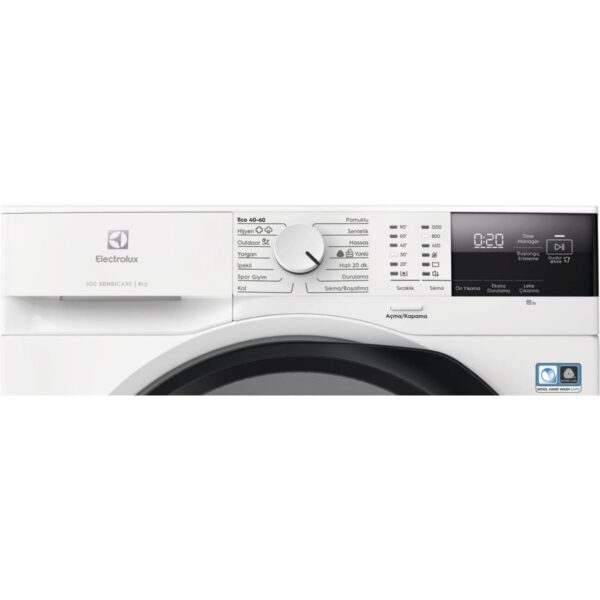 Electrolux EW6F2282T 600 Serisi Sensicare 8 kg 1200 Devir Çamaşır Makinesi