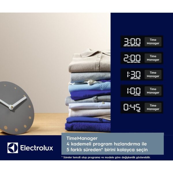 Electrolux EW6F3414UT 600 Serisi 10 kg Yıkama Kapasiteli 1400 Devir Enerji Sınıfı A Çamaşır Makinesi