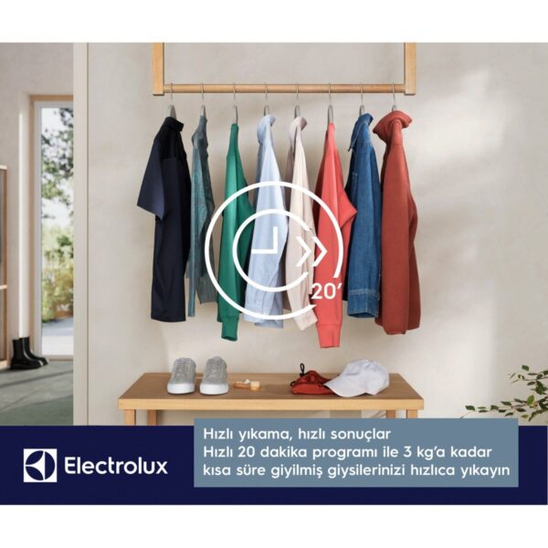 Electrolux EW7F4404UT 700 Serisi Steamcare 11 kg 1400 Devir A Sınıfı -%30 Universaldose Çamaşır Makinesi