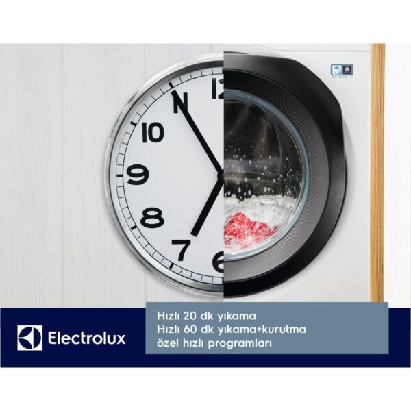 Electrolux EW7WO349ST 9 kg Yıkama 5kg 1400 Devir Kurutmalı Çamaşır Makinesi