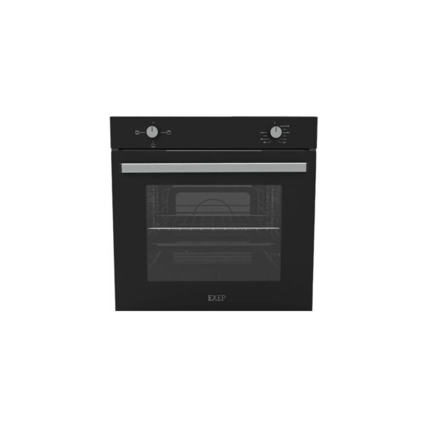Exep Basic Eğik Siyah 3 Lü Ankastre Set ED401-EO330-EF200 A Enerji Sınıfı Modern Tasarım
