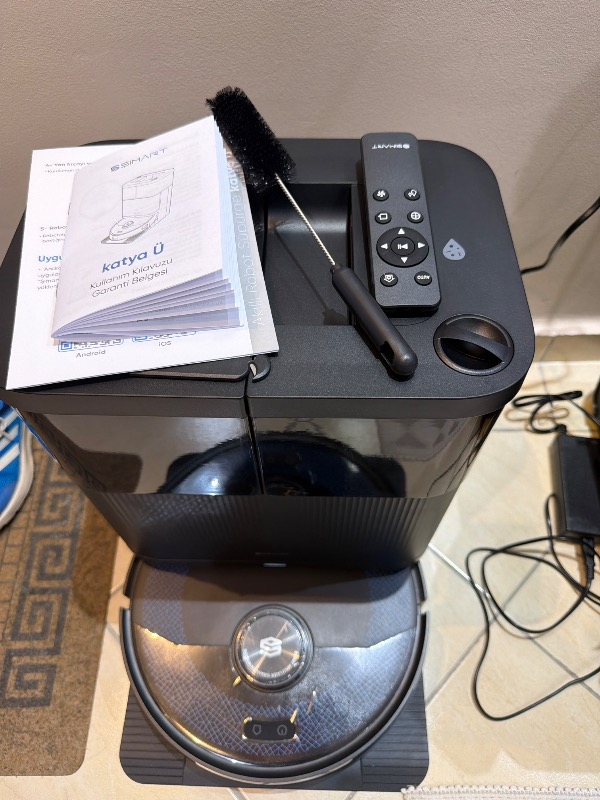 Şımart katya Ü Akıllı Robot Süpürge 15000PA Otomatik Mop Yıkama ve Kurutma