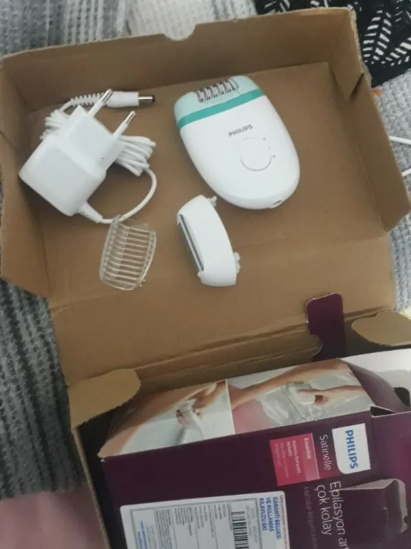Philips BRE245/05 Satinelle Essential Kablolu Kompakt Epilatör