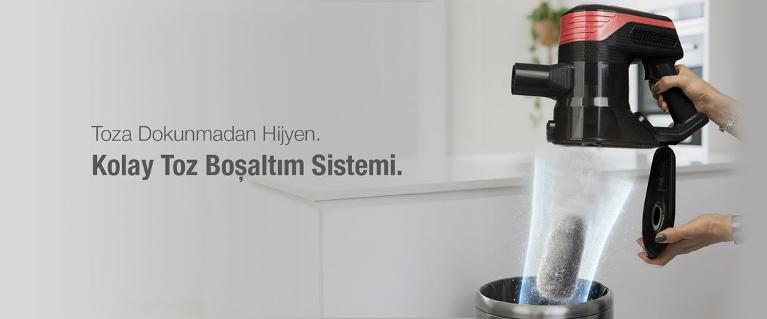 Fantom Pluto P 6000 Cyclone Dikey Elektrikli Süpürge
