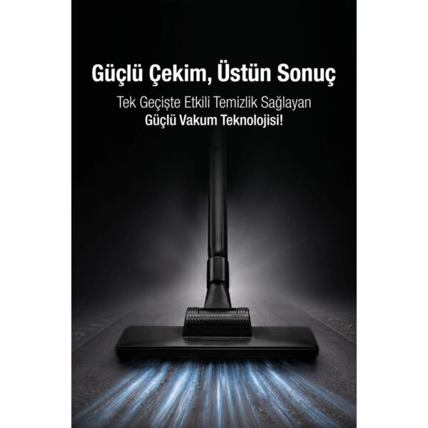 Fantom Pratıc-Xl P 1300 Toz Torbasız Dikey Süpürge Siyah
