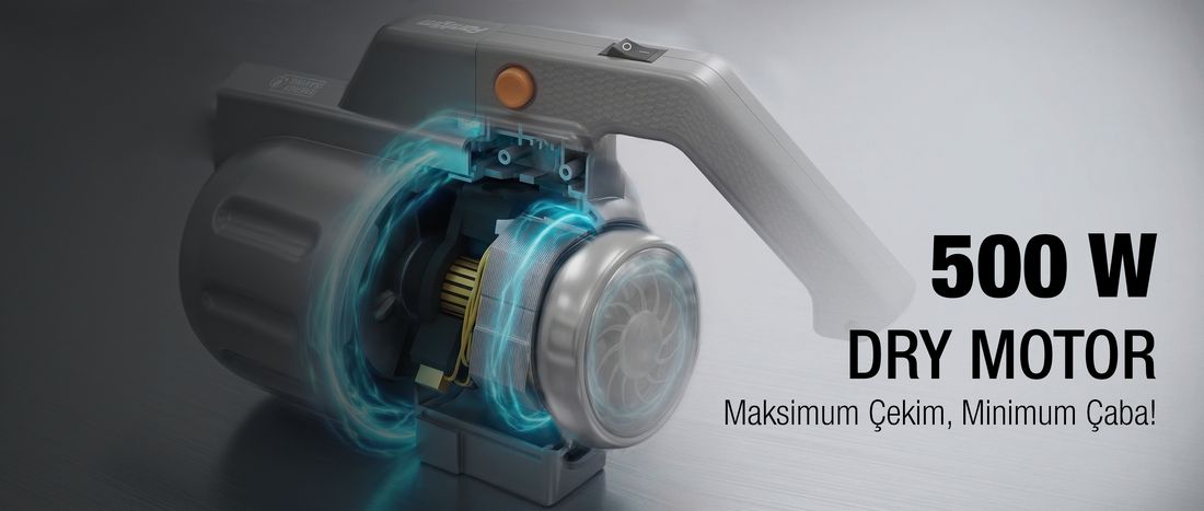 Fantom Speedy Pro Du 2100 Dikey Süpürge - Antrasit