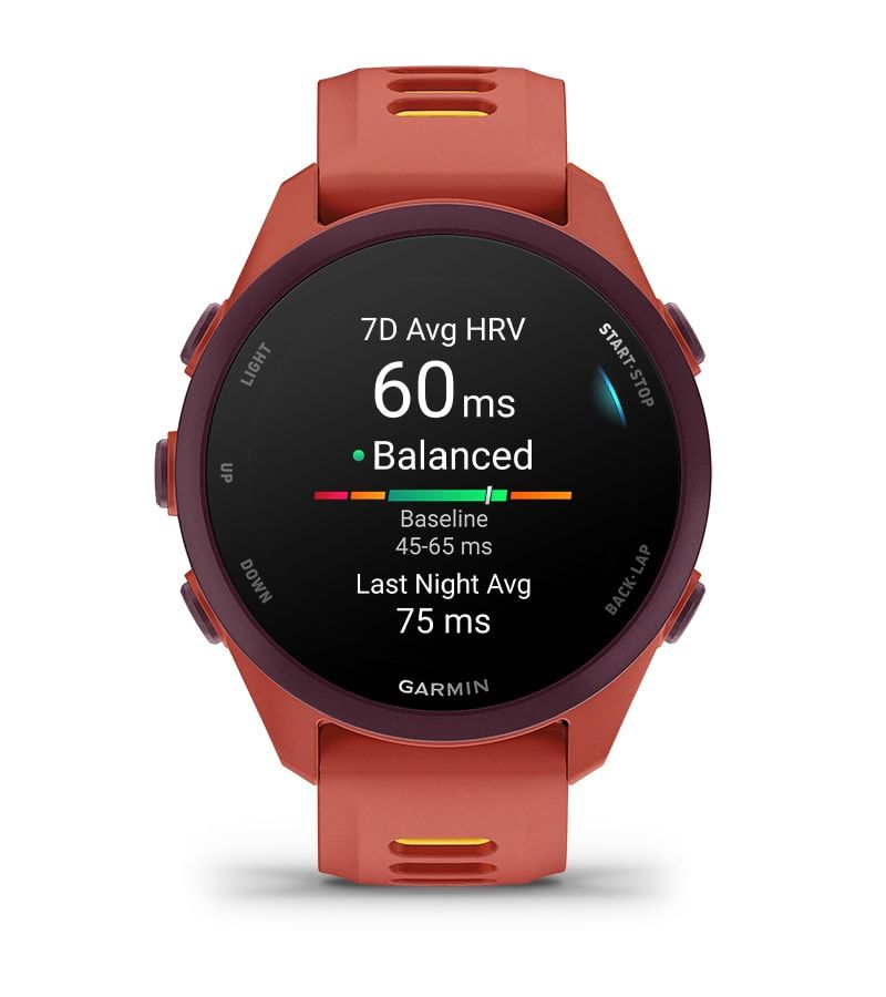 Garmin Forerunner 170 Music - Siyah, Siyah/amp Sarı Kayışlı
