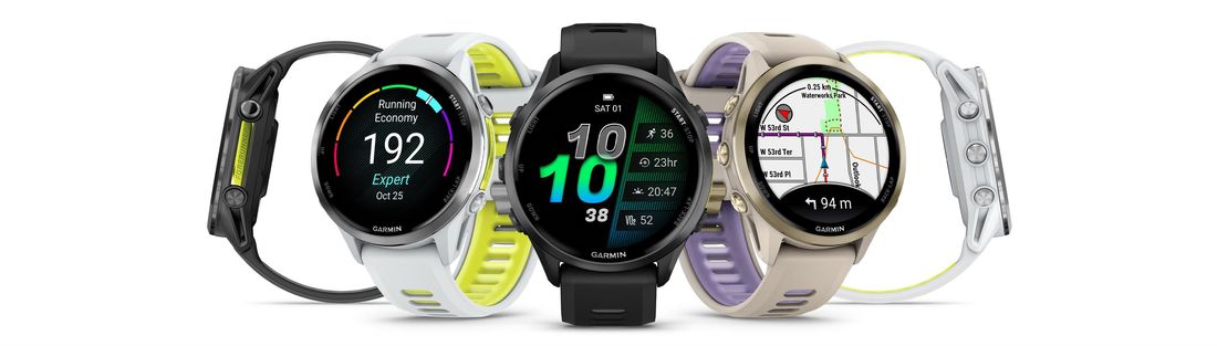 Garmin Forerunner 970 - Soft Gold Titanyum | Gri