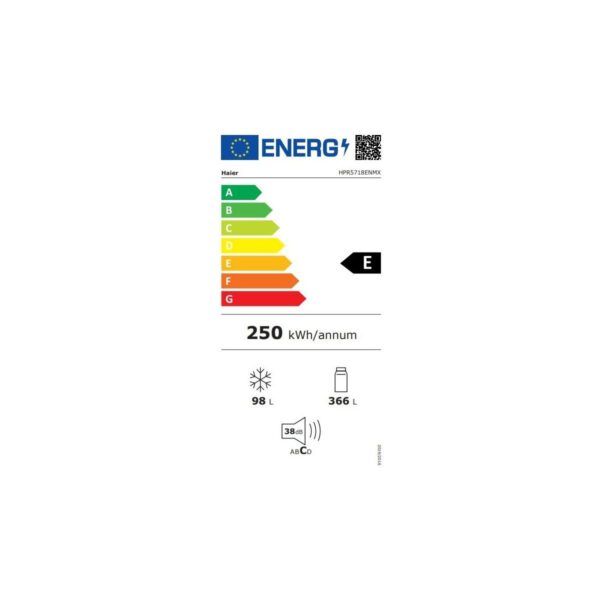 Haier HPR5718ENMX E Enerji Sınıfı 464 Lt No Frost Buzdolabı