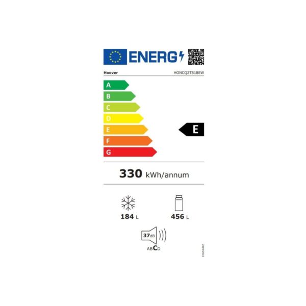 Hoover HONCQ2T818EW E Enerji Sınıfı 640 Lt Kombi Tipi No Frost Buzdolabı