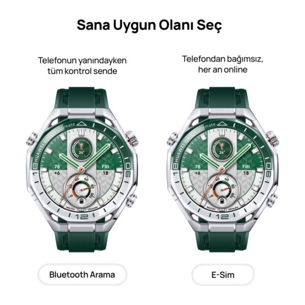Huawei Huaweı Watch Ultimate 2 Yeşil E-Sim